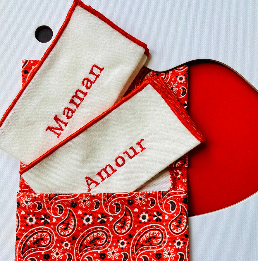 Broderie de votre mouchoir